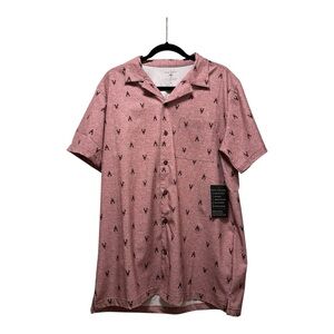 🆕 Casual Lobster Print Tech Camp Shirt